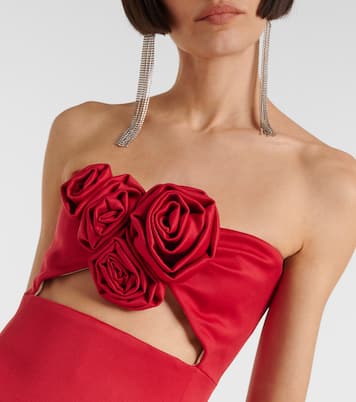 Miniabito in misto lana con cut-out | Magda Butrym