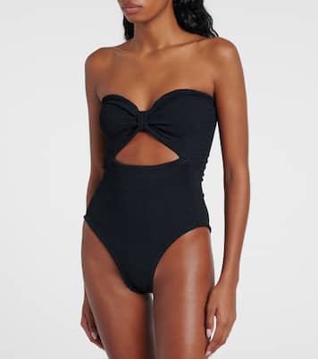 Costume intero a fascia Alana con cut-out | Hunza G