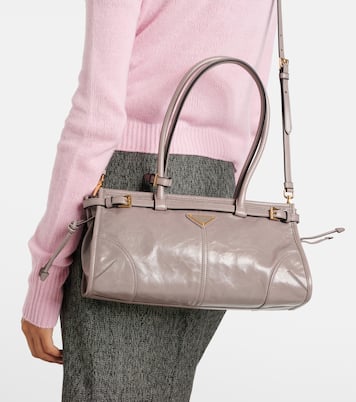 Schultertasche Medium aus Leder | Prada