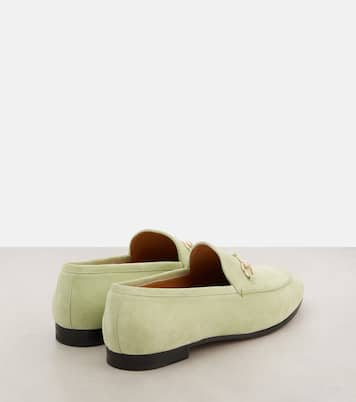 Loafers Gucci Jordaan aus Veloursleder | Gucci