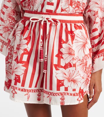 Shorts Floral Chains in cotone | Farm Rio