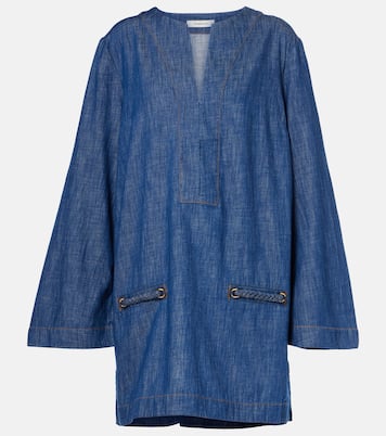 Túnica Wylie de denim | Zimmermann