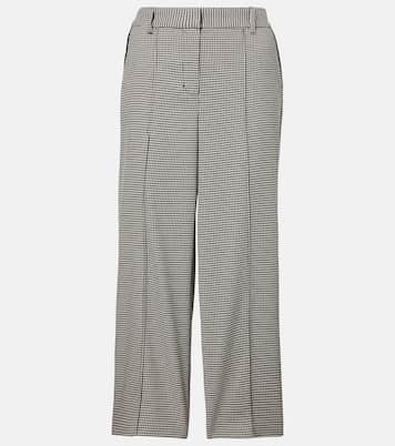 Miki checked capri pants | Simkhai