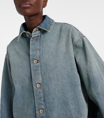 Hemdjacke aus Denim | Loewe