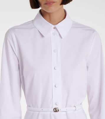 Robe midi en coton | Gucci