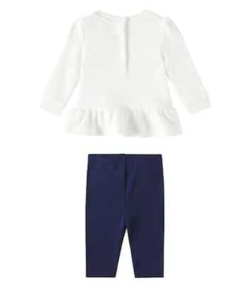 طقم من سويت شيرت وبنطلون رياضي لمولود Polo Bear | Polo Ralph Lauren Kids