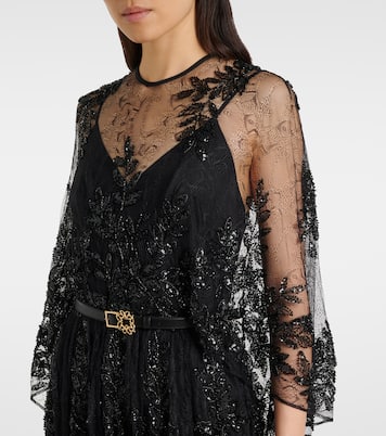 Vestido de fiesta de encaje | Elie Saab