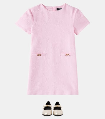 Vestido Blossom Medusa '95 en jacquard | Versace Kids