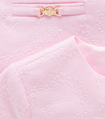 Vestido Blossom Medusa '95 en jacquard | Versace Kids
