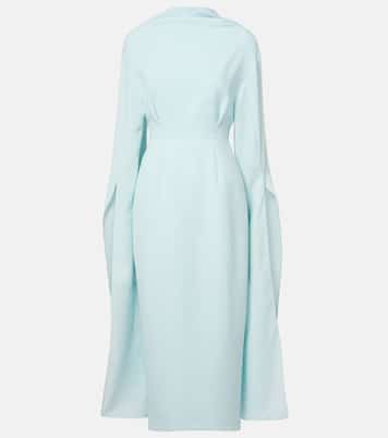 Midikleid Nour aus Crêpe | Roksanda