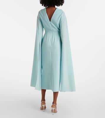 Midikleid Nour aus Crêpe | Roksanda