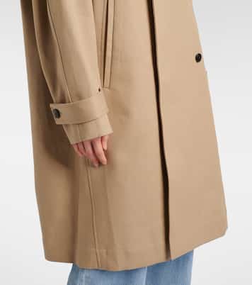 Cappotto Garden in twill di cotone con suede | Róhe