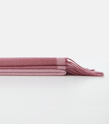 Barocco jacquard silk and cashmere blanket | Versace Home