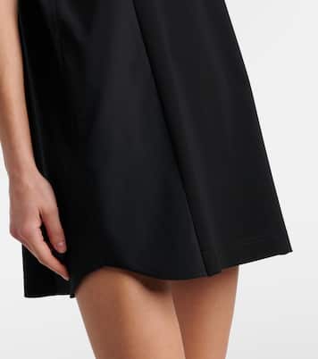 Minikleid aus Jersey und Popeline | Sacai