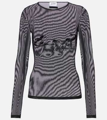 Top Tattoo Collection in mesh | Jean Paul Gaultier