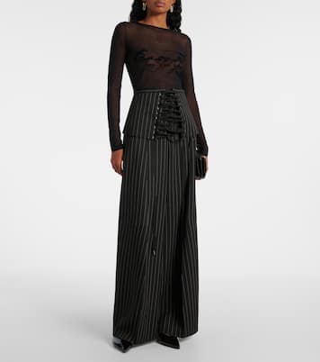 Top Tattoo Collection in mesh | Jean Paul Gaultier
