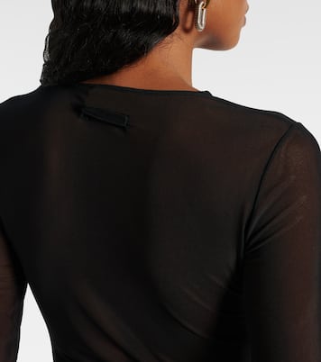 Top Tattoo Collection in mesh | Jean Paul Gaultier