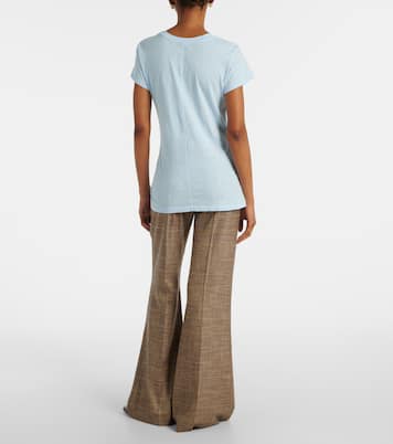 Odelia cotton slub T-shirt | Velvet
