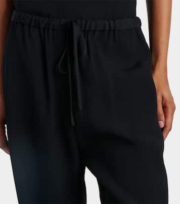 Pantaloni a gamba larga a righe | Toteme