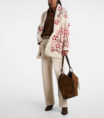 Glimpse Of Eden wool, cashmere, and cotton cardigan | Alanui