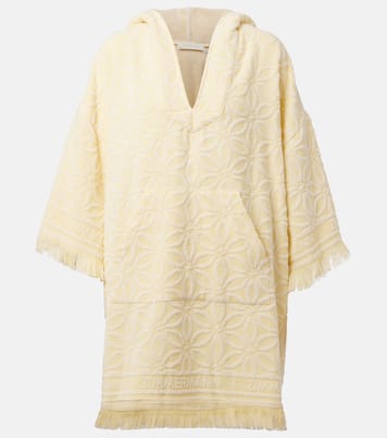 Vestido corto Coco de felpa de algodón | Zimmermann