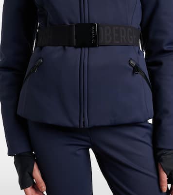 Chaqueta de esquí de plumas con pelo sintético | Goldbergh