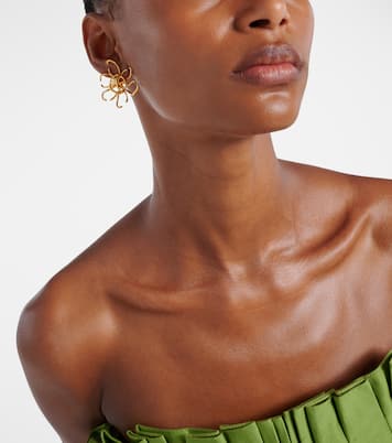 Pendientes Wire Flower | Oscar de la Renta