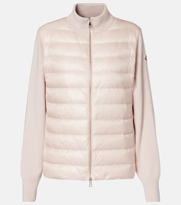 Cardigan in lana vergine imbottito | Moncler