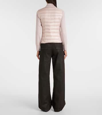 Cardigan in lana vergine imbottito | Moncler