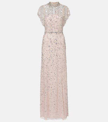 Verzierte Robe Crystal Drop | Jenny Packham