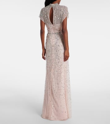 Verzierte Robe Crystal Drop | Jenny Packham