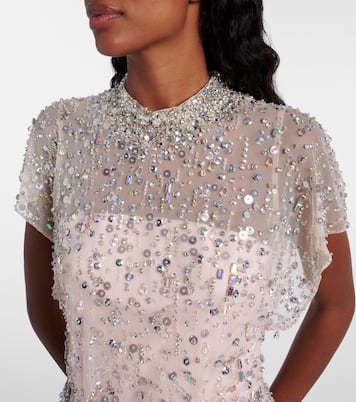 Verzierte Robe Crystal Drop | Jenny Packham