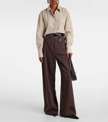 Siamese mid-rise wide-leg jeans | Sportmax