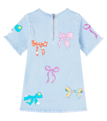 Bedrucktes Kleid aus Denim | Stella McCartney Kids