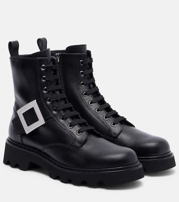 Viv Rangers leather ankle boots | Roger Vivier