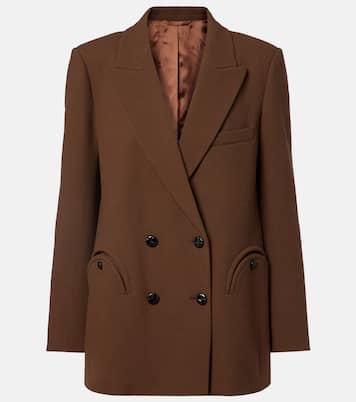 Everynight double-breasted virgin wool blazer | Blazé Milano