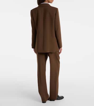 Everynight double-breasted virgin wool blazer | Blazé Milano