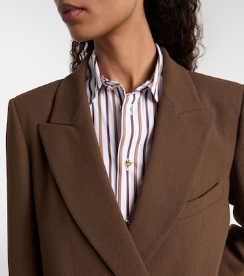Everynight double-breasted virgin wool blazer | Blazé Milano