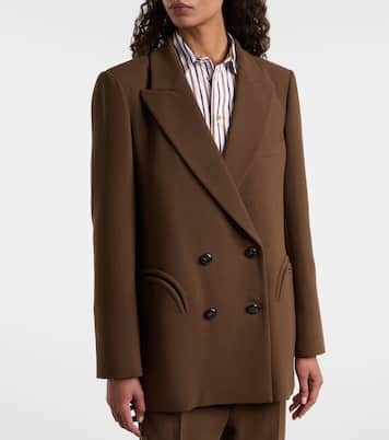 Everynight double-breasted virgin wool blazer | Blazé Milano