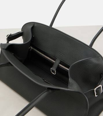 Margaux Medium leather tote bag | The Row