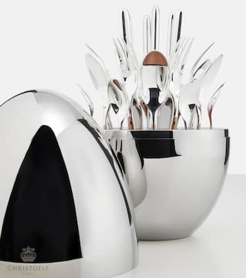 Mood silver-plated flatware set | Christofle