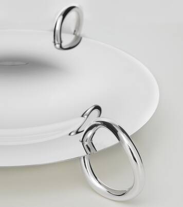 Vertigo silver-plated centerpiece by Andrée Putman | Christofle