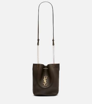 Pochon Cassandre leather bucket bag | Saint Laurent