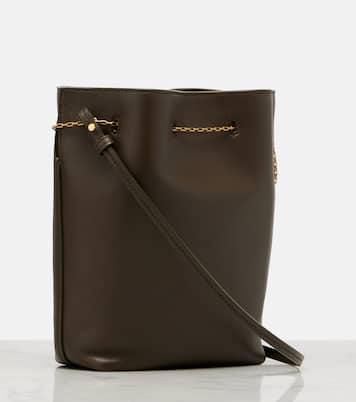 Pochon Cassandre leather bucket bag | Saint Laurent