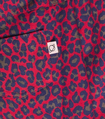 Lille leopard-print cotton twill skirt | Cozmo
