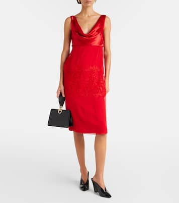 Alicia 95 patent leather wedge mules | Ferragamo