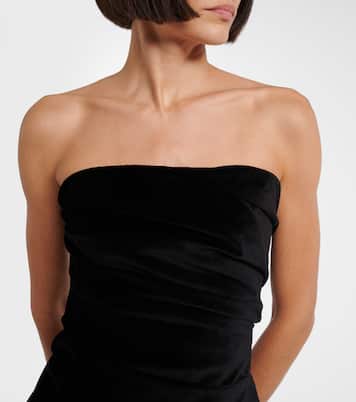 Izel velvet tube top | Tove