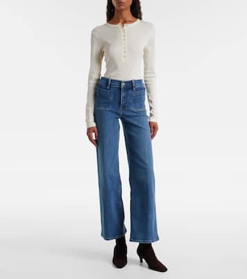 Le Slim Palazzo 와이드 진 | Frame