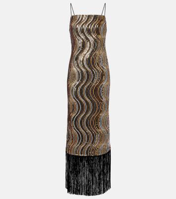 Midikleid Hemingway Disco mit Pailletten | Taller Marmo