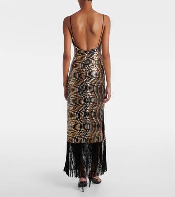 Midikleid Hemingway Disco mit Pailletten | Taller Marmo
